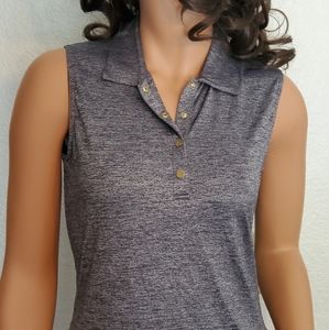 EP Pro Fancy Sleeveless Polo Size Small